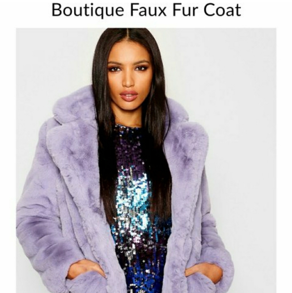 Faux Fur Coat